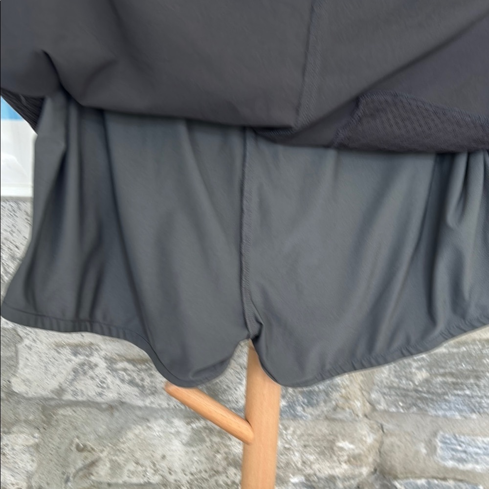 Black Drawstring Skort - Picture 5 of 9